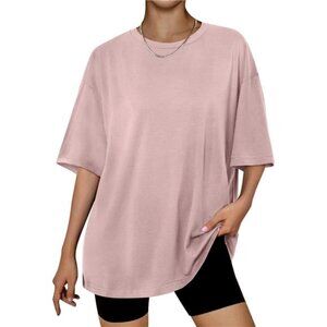 Womens Oversized Summer T Shirts Coupledpink